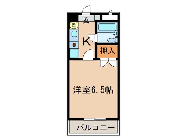 大仁マンション ２の物件間取画像